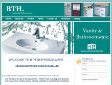 Tablet Screenshot of bthbathroom.com.au